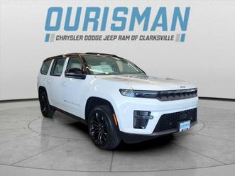 new 2026 jeep grand wagoneer summit obsidian 4x4