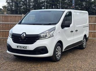 2019 renault trafic 1.6 dci 27 business+ panel van 5dr diesel manual swb standard roof euro 6 ( p...