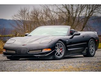 8k-mile 2001 chevrolet corvette z06 convertible conversion