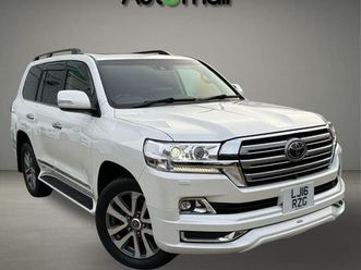 toyota land cruiser 2.8d invincible x auto 4wd euro 6 5dr (7 seats)