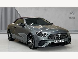 2.0 e300h mhev amg line night edition (premium plus) cabriolet g-tronic+ euro 6 (start/stop) 2dr
