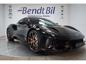 lotus emira v6 soc 1/10 | full black pack | touring fjädring | 3,95%