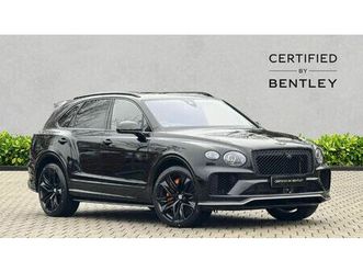bentley bentayga 4.0 v8 speed 5dr auto [touring spec]