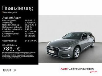 audi a6 avant 35 tdi advanced*navi-plus*led*ahk*pdc*s