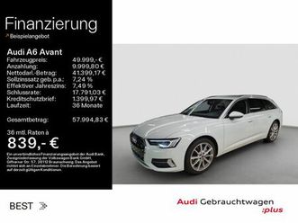 audi a6 avant 45 tfsi advanced*navi-plus*led*ahk*shz*