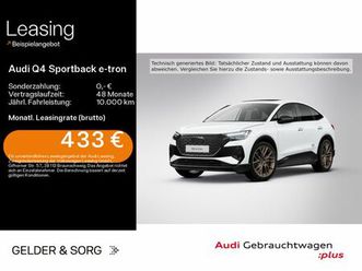 audi q4 sportback 45 e-tron s-line 0,25%*pano*hud*360