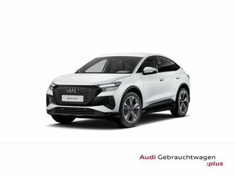 audi q4 e-tron sportback 45 led navi ahk advanced