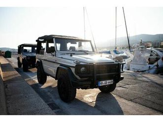 mercedes g klasse cabrio 240 gd - restauriert - kieselgrau