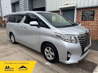 toyota alphard 2.5 x auto 8 seater