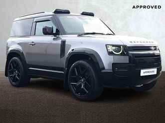 land rover defender 3.0d 90 hardtop x-dyn se - black exterior pack, electric towbar, cold climate pack, extended wheel arches