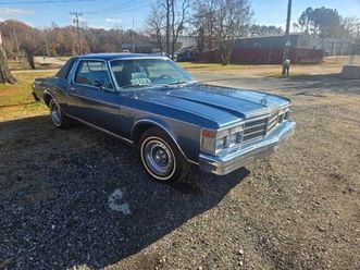 1979 chrysler lebaron
