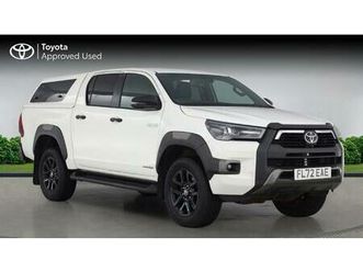 toyota hilux invincible x pickup's 2.8 d-4d invincible x auto 4wd euro 6 (start/stop) 4dr