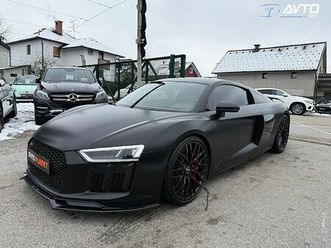 audi r8 v10+ 5.2 fsi quattro black matrix carbon ceramica