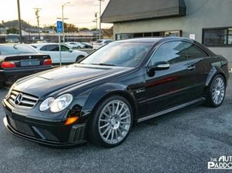 2008 mercedes-benz clk63 amg clk 63 amg black series coupe 2d
