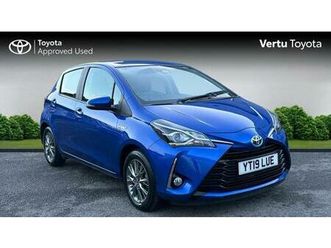 2019 toyota yaris 1.5 hybrid icon 5dr cvt hybrid hatchback hatchback hybrid automatic