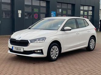 skoda fabia 1.0l mpi essence *sofort*klima*pdc hinten*