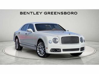 certified 2017 bentley mulsanne greensboro nc 27407