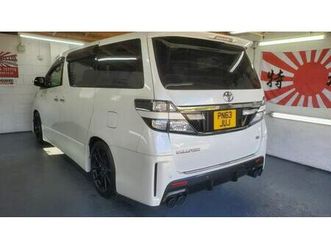 toyota vellfire g s 2.4 auto fresh japanese import only 41k miles 2014 grade 4.5