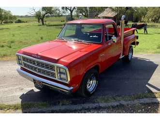 1979 dodge adventurer li'l red express truck