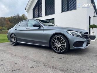 mercedes-benz c-razred c 350 e•amg•burmester•led•alu19•2xpdc•usnje