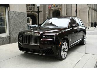 certified 2025 rolls-royce cullinan chicago il 60611