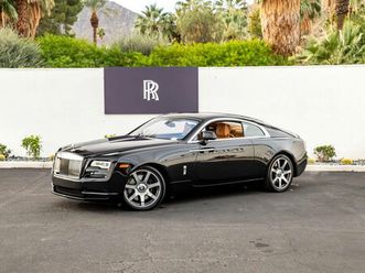 certified 2017 rolls-royce wraith rancho mirage ca 92270
