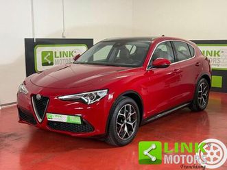 alfa romeo stelvio ti 2.2 jtdm 160 cv at8 rwd lusso - tetto - pelle