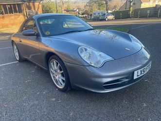3.6 996 carrera 4 cabriolet tiptronic s awd 2dr