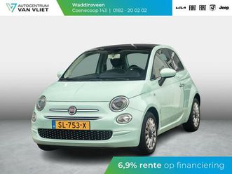 fiat 500 - 1.2 lounge | panoramadak | apple carplay/android auto | airco | cruise controle
