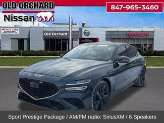 used 2023 genesis g70 3.3t awd