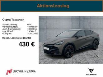 cupra tavascan elektromotor endurance automatik