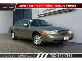 used 2003 ford crown victoria lx