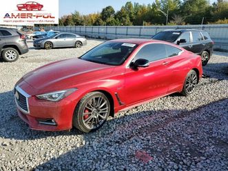 infiniti q60 red sport 400 2020 3.0l 3.0 benzyna 400km