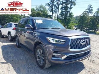 infiniti qx80 luxe 2024 5.6l 5.6 benzyna 400km