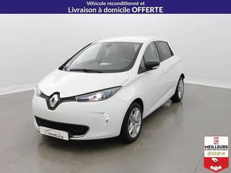 renault zoe q90 (ch rapide) achat intégral zen +pdc ar