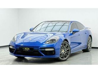 2017 porsche panamera turbo, porsche full service history, excellent condition, gcc