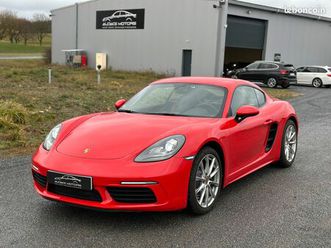 porsche cayman 718 / 300 ch / pdk / échappement sport / cuir alcantara / entretien porsche / garantie 6 mois