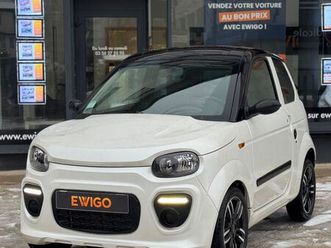 microcar m-go 0.5 10 initiale progress - bluetooth - radar de recul - voiture sans permis