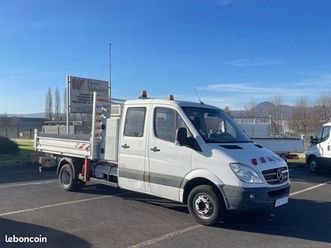 mercedes sprinter 513 cdi - benne + grue