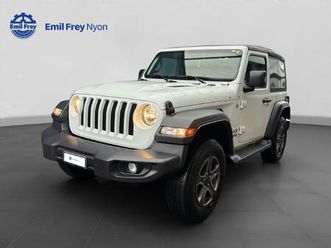 jeep wrangler 2.0 turbo sport: réserver un essai sur route !