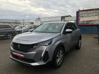 peugeot 3008 bluehdi 130ch sets eat8 active business/an 2021/1ere main/99999kms/prix ttc/tva recuperable