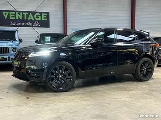 land-rover velar 2.0l d240 ch r-dynamic se bva 1 ère main pack black tva récupérable attelage amovible