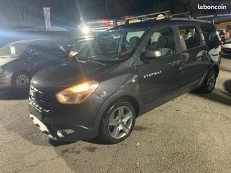 dacia lodgy blue dci 115 7 places stepway