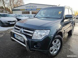 mitsubishi pajero 3.2 di-d 170ch di-d 4x4 - 7 places - attelage - boite auto - pare buffle - navi/bluetooh