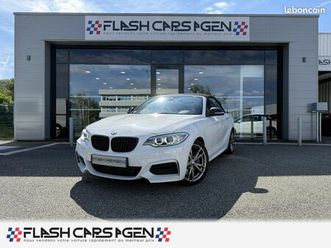bmw serie 2 m235i (f23) cabriolet xdrive 3.0 6 cylindres 326 ch m sport - ligne performance d'ori...