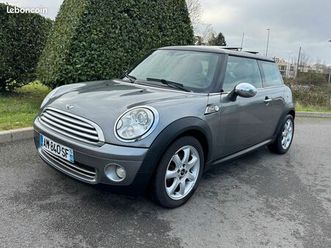mini mini cooper 1,6 essence 120 ch / cuir, toit panoramique, régulateur