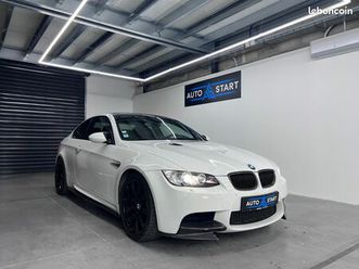 b.m.w. m3 e92 dkg/toit carbone/sièges électriques à mémoires et chauffants/harman kardon/radar av ar