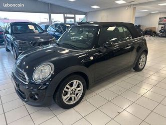 mini cabrio ii (r57) one 1.6i 98ch 1ere main cabriolet 2011