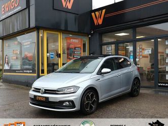 volkswagen polo 1.0 tsi 115 ch rline dsg bva + toit pano + carplay