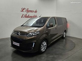 citroen jumpy fg expert scudo xl 2.0 hdi 180 ch 6 places cabine approfondie long l2 boite auto